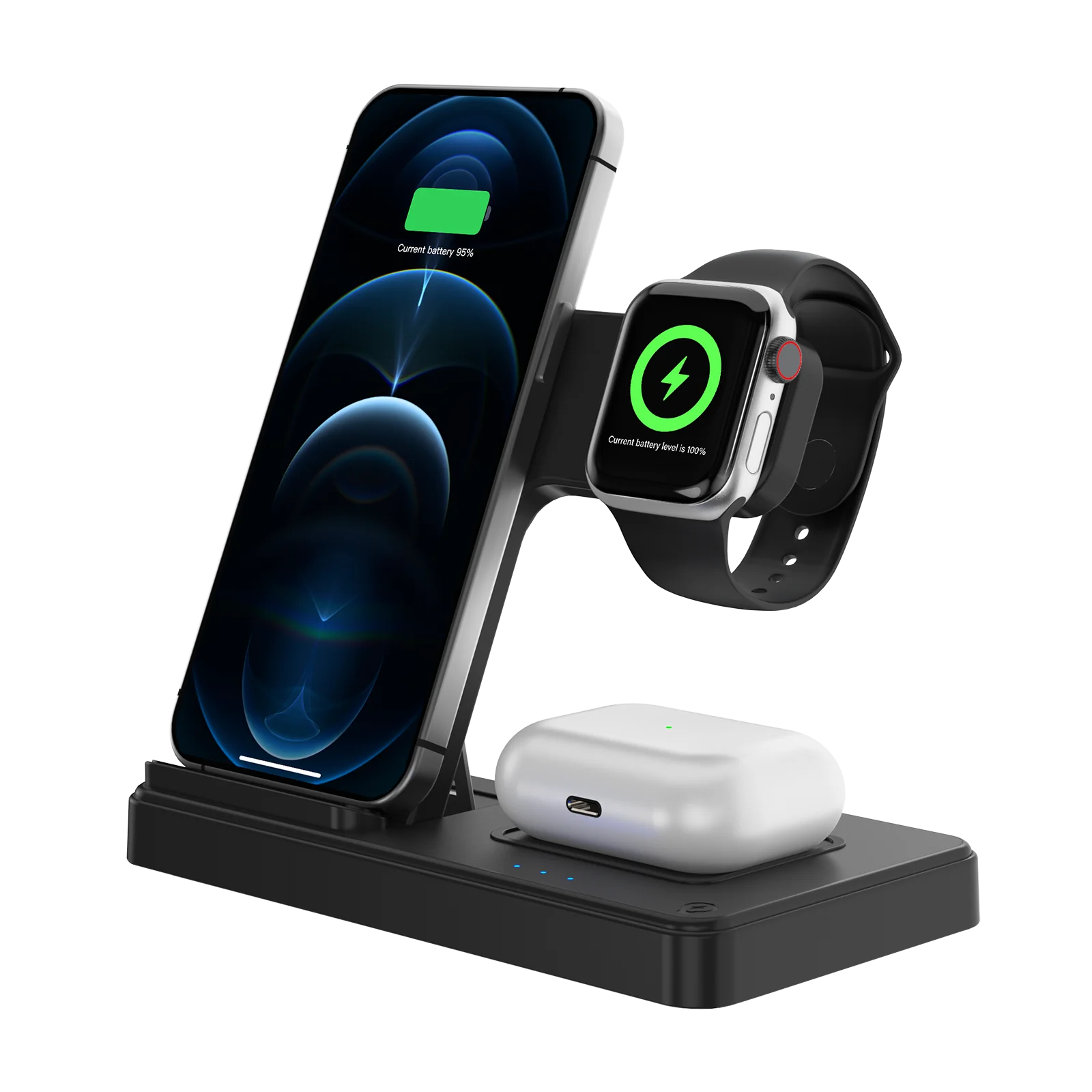 FoldSnap 15W Qi2 fast wireless charging detail