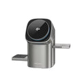 Flux aluminium wireless charging dock, space-grey design