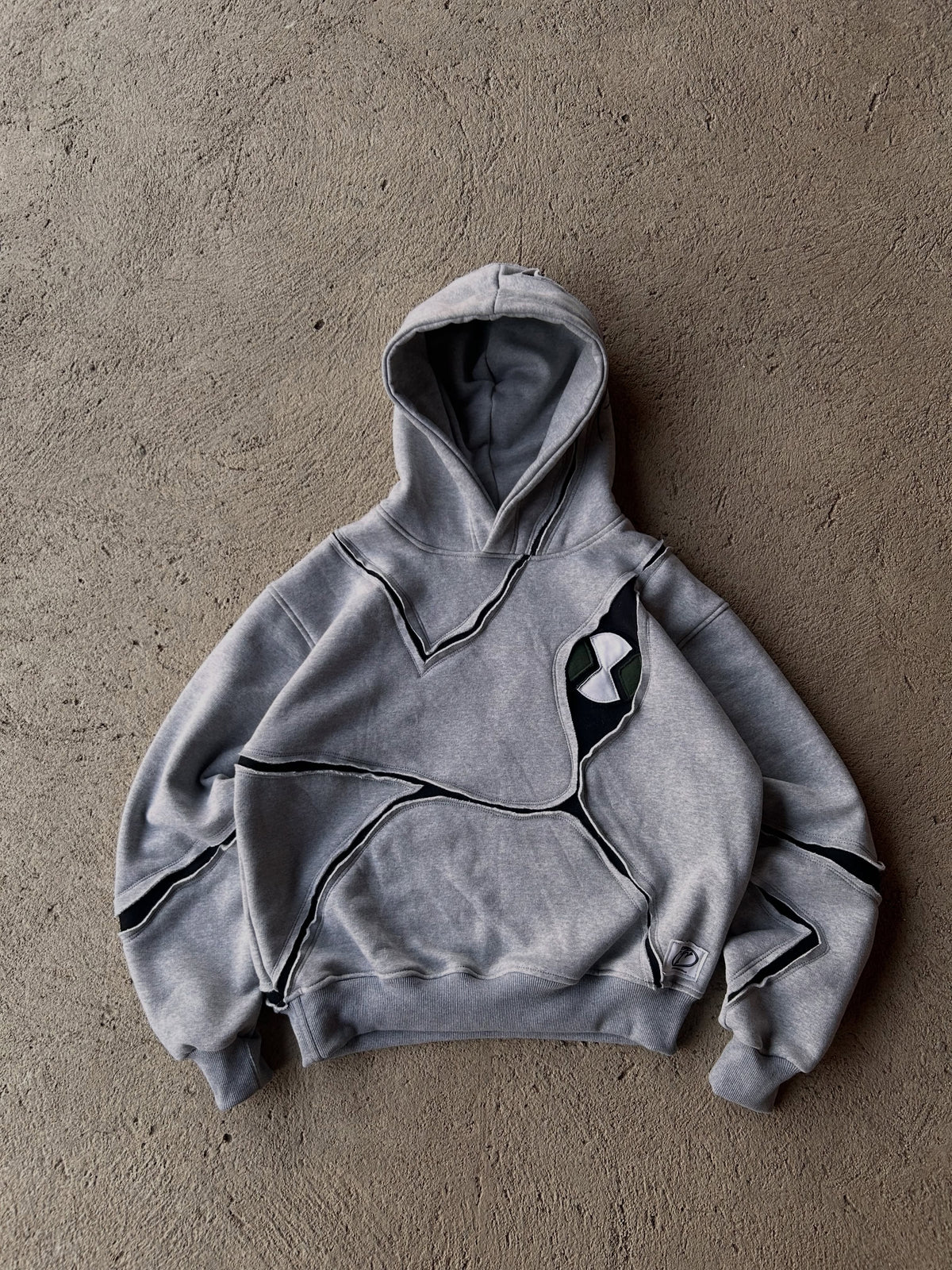Fracture Patchwork Fleece